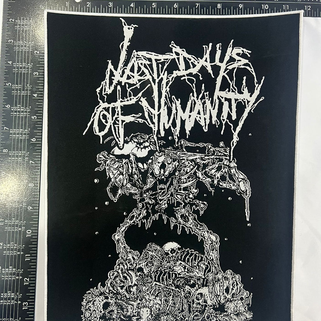 LAST DAYS OF HUMANITY - Woven Backpatch