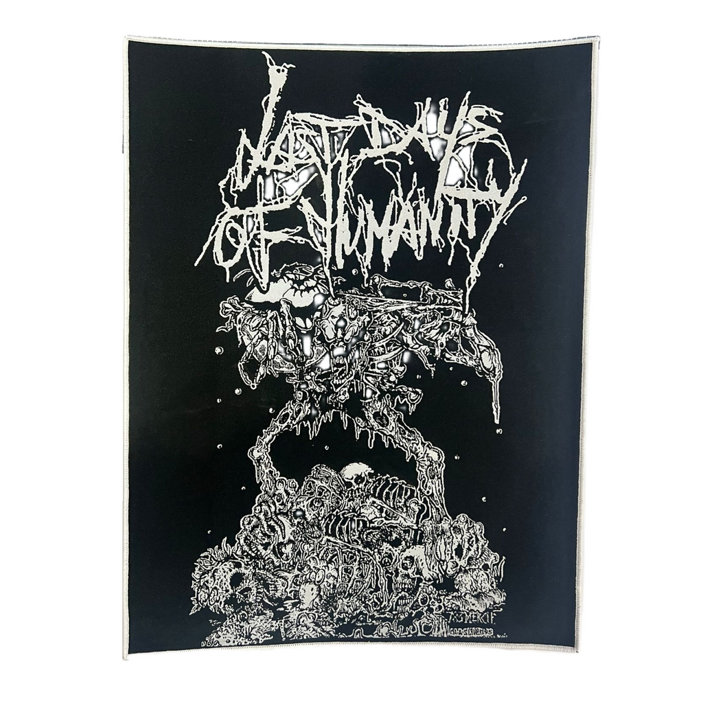 LAST DAYS OF HUMANITY - Woven Backpatch