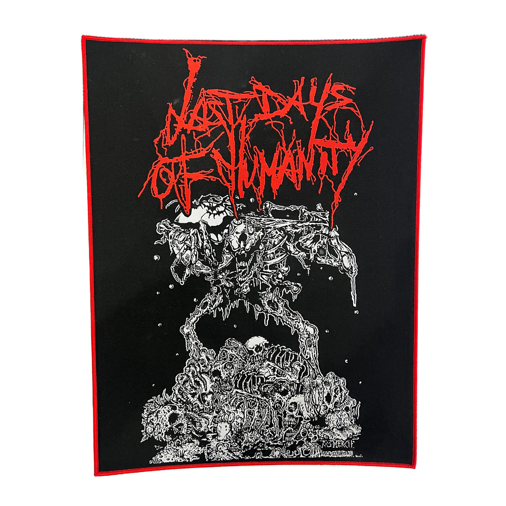 LAST DAYS OF HUMANITY - Woven Backpatch