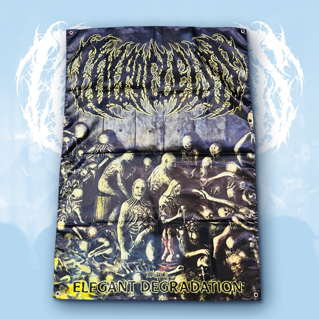 COLPOCLEISIS - Elegant Degradation - Wall Flag / Textile Poster