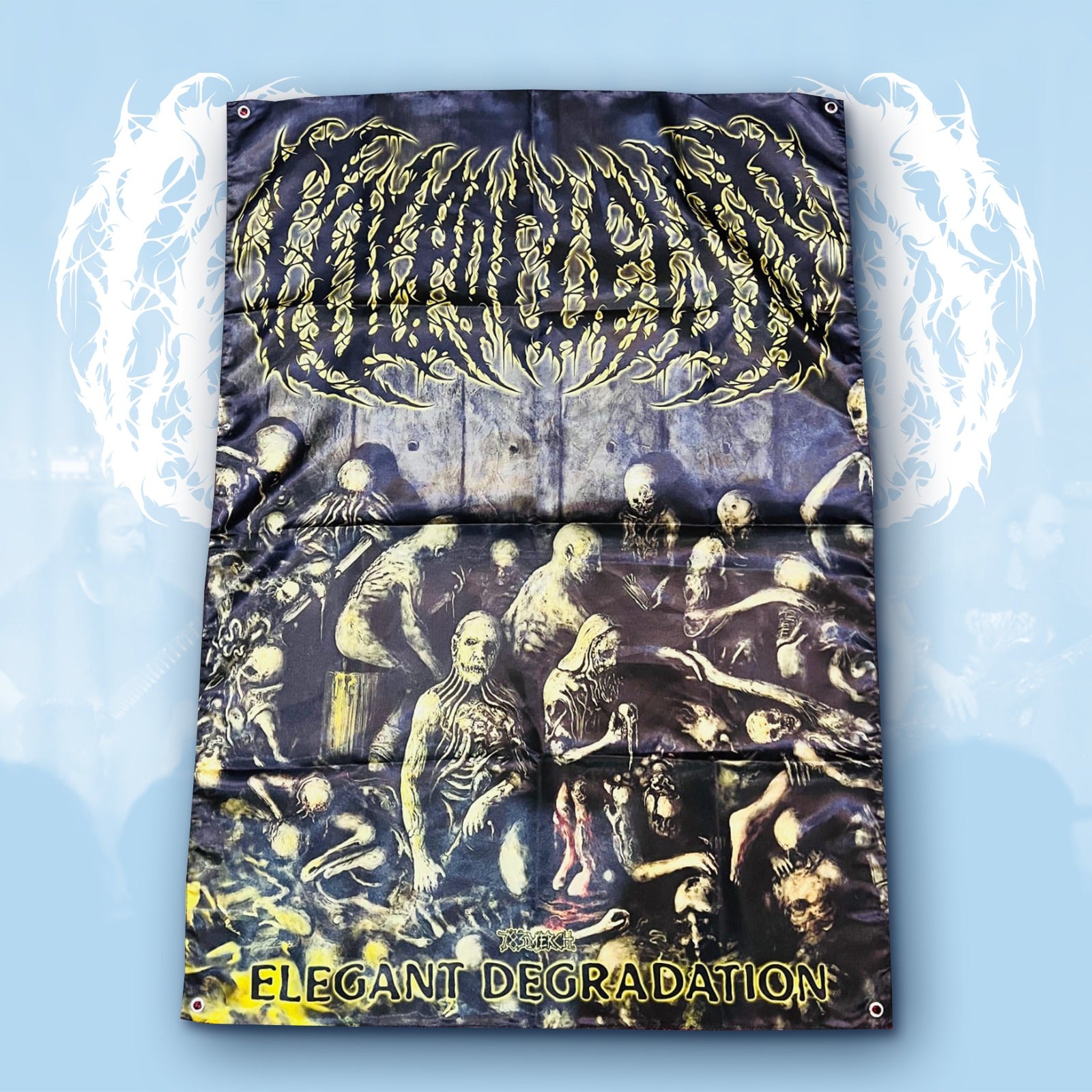 COLPOCLEISIS - Elegant Degradation - Wall Flag / Textile Poster