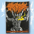 CREPITATION - Monstrous Eruption of Impetuous Preposterosity - Woven Backpatch
