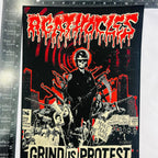 AGATHOCLES - Grind Is Protest - Woven Backpatch
