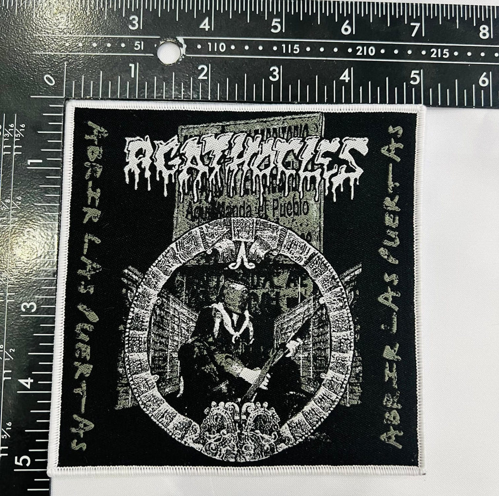 AGATHOCLES - Abrir Las Puertas - Woven Patch