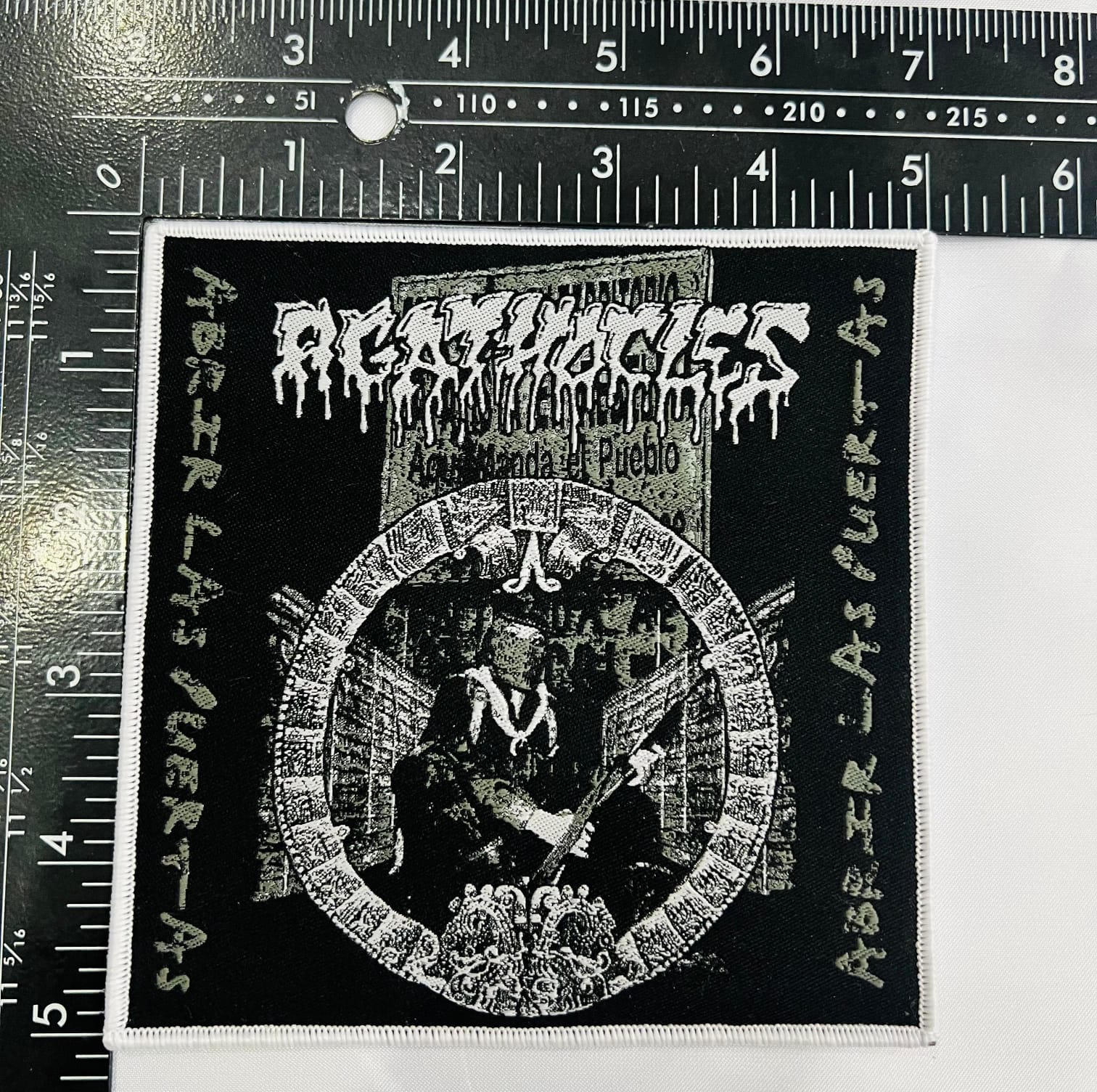 AGATHOCLES - Abrir Las Puertas - Woven Patch