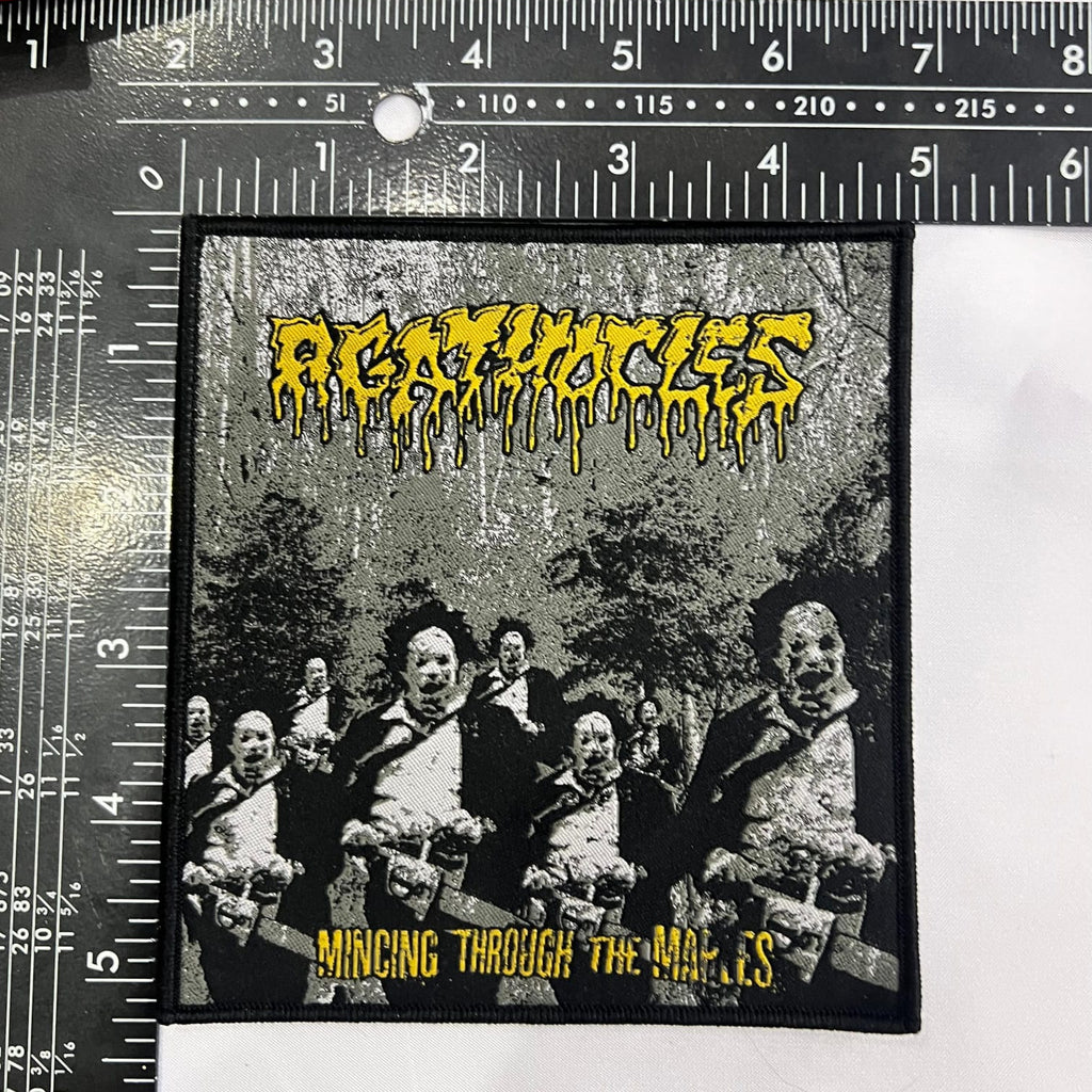 AGATHOCLES - Mincing Through The Maples - Woven Patch