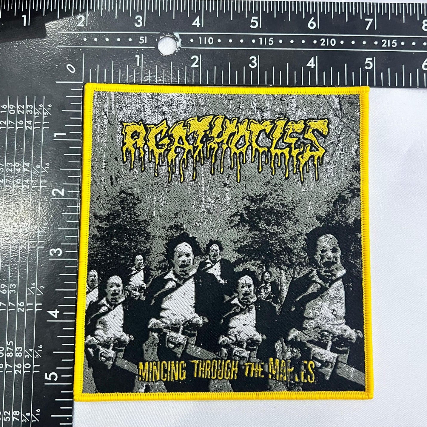 AGATHOCLES - Mincing Through The Maples - Woven Patch