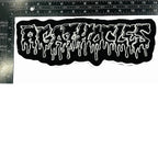 AGATHOCLES - Logo - Oversized Woven Patch