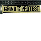 AGATHOCLES - Grind Is Protest - Oversized Woven Patch