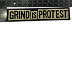AGATHOCLES - Grind Is Protest - Oversized Woven Patch