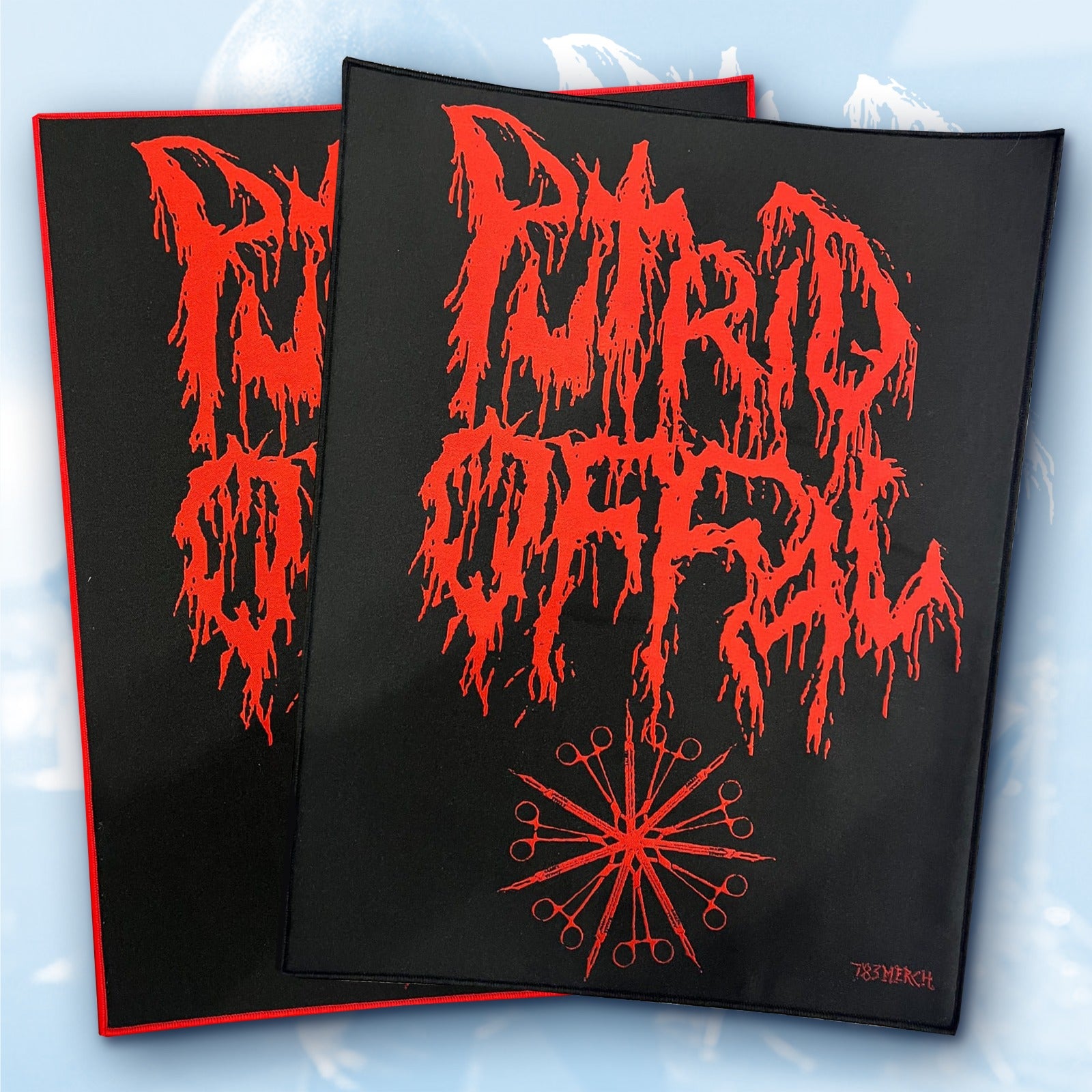 PUTRID OFFAL - Logo - Woven Backpatch