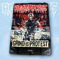 AGATHOCLES - Grind Is Protest - Wall Flag / Textile Poster