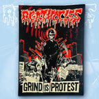 AGATHOCLES - Grind Is Protest - Woven Backpatch