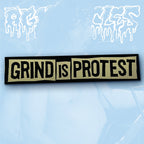 AGATHOCLES - Grind Is Protest - Oversized Woven Patch