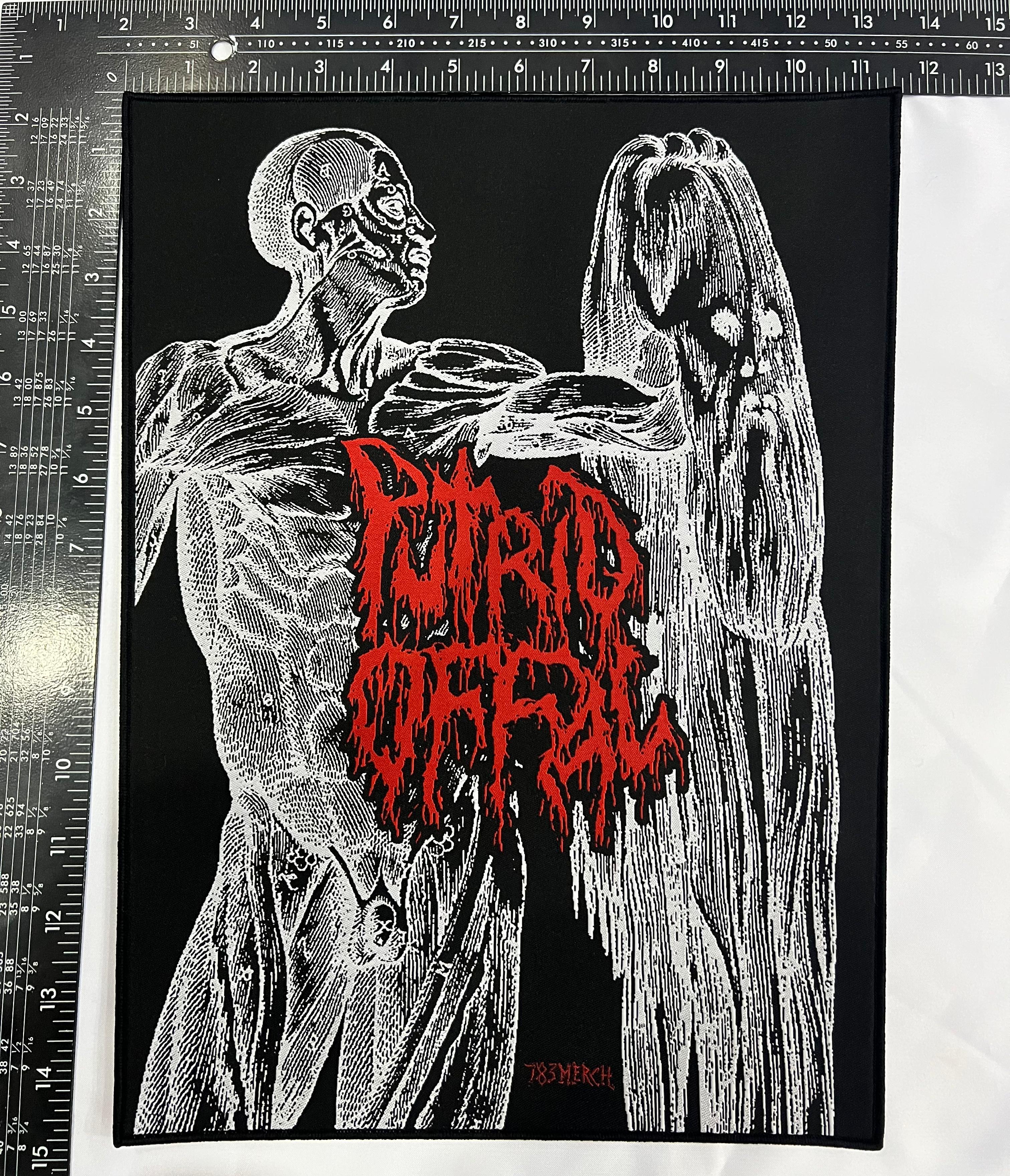 PUTRID OFFAL - Skinned - Woven Backpatch