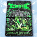 COFFINS - Mortuary In Darkness - Wall Flag / Textile Poster