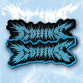 COFFINS - Logo Shaped Woven Patch