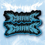 COFFINS - Logo Shaped Woven Patch