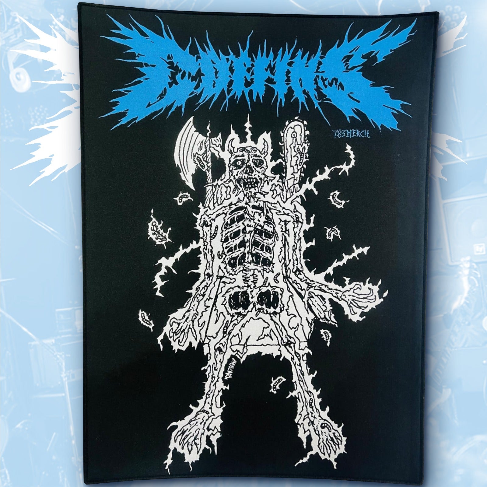 COFFINS - Woven Backpatch