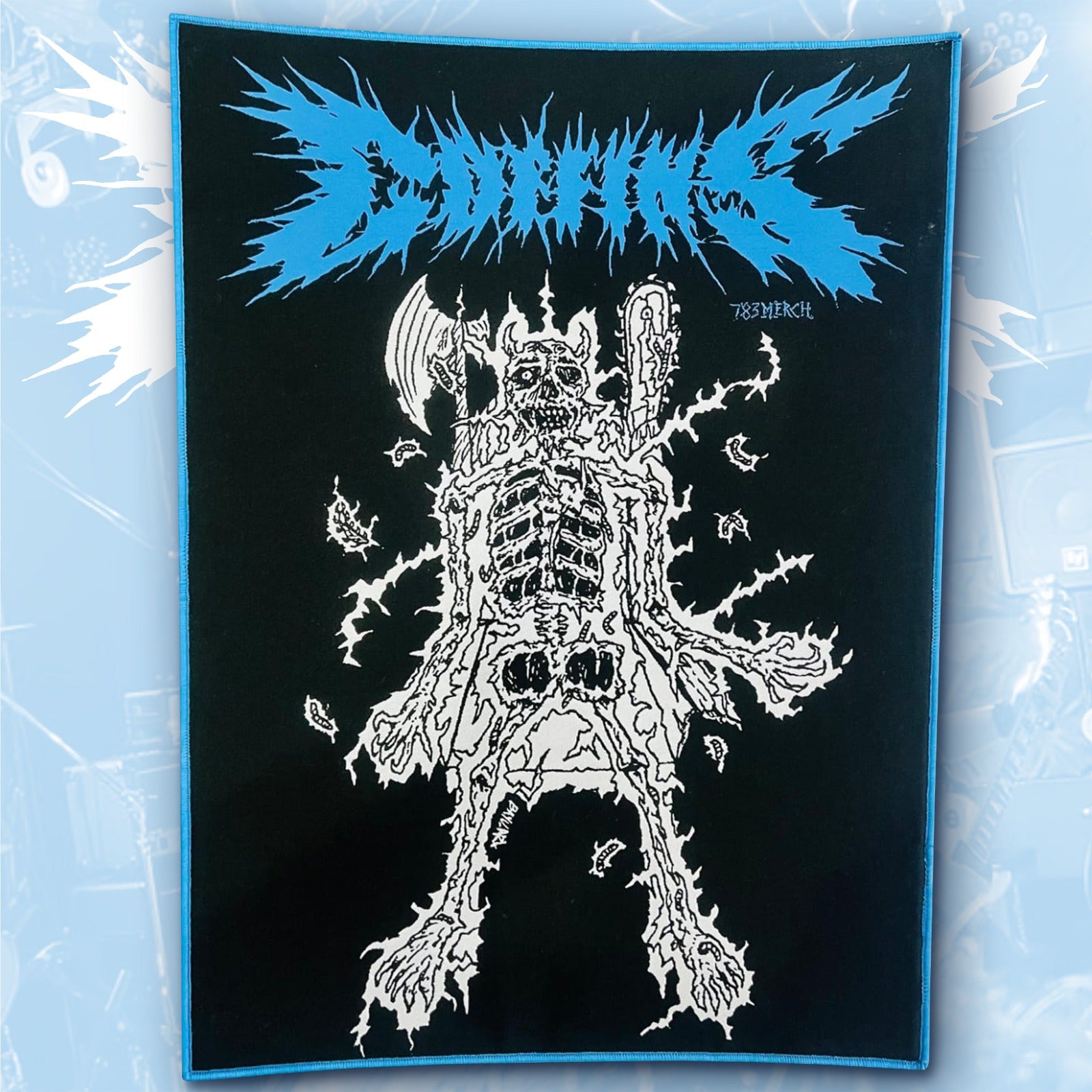 COFFINS - Woven Backpatch