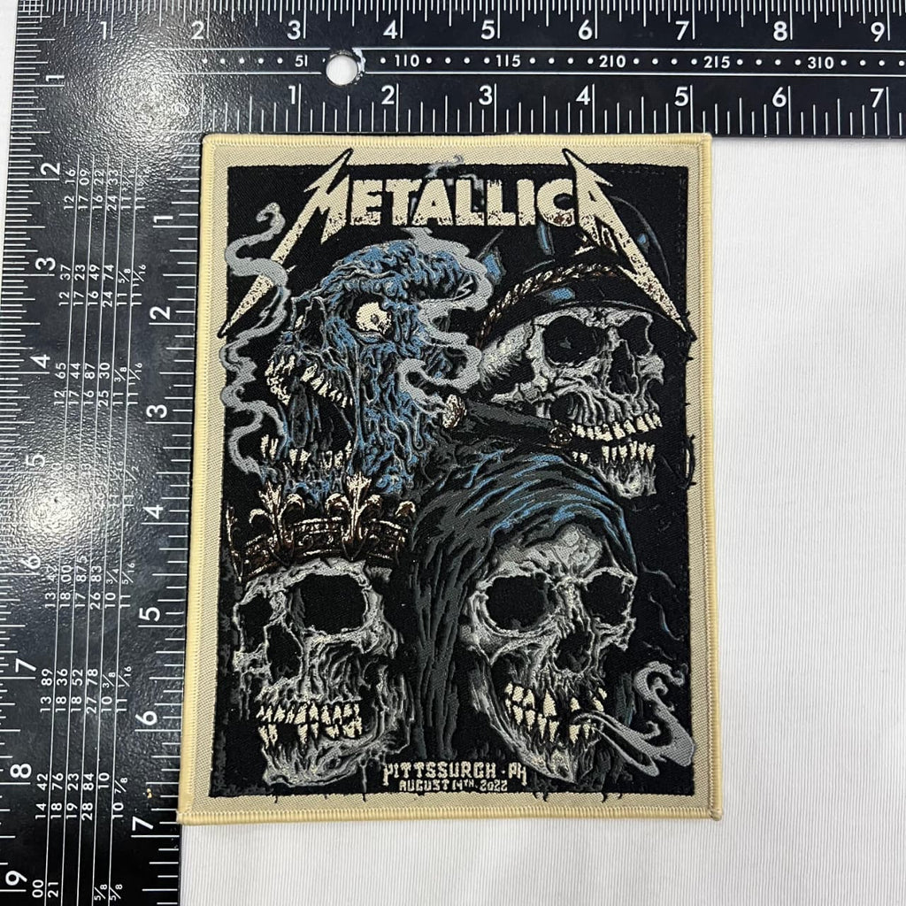 METALLICA - Pittsburgh August 14 2022 - Woven Patch