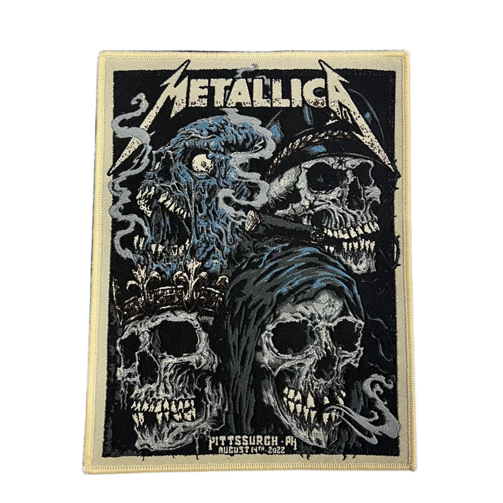 METALLICA - Pittsburgh August 14 2022 - Woven Patch