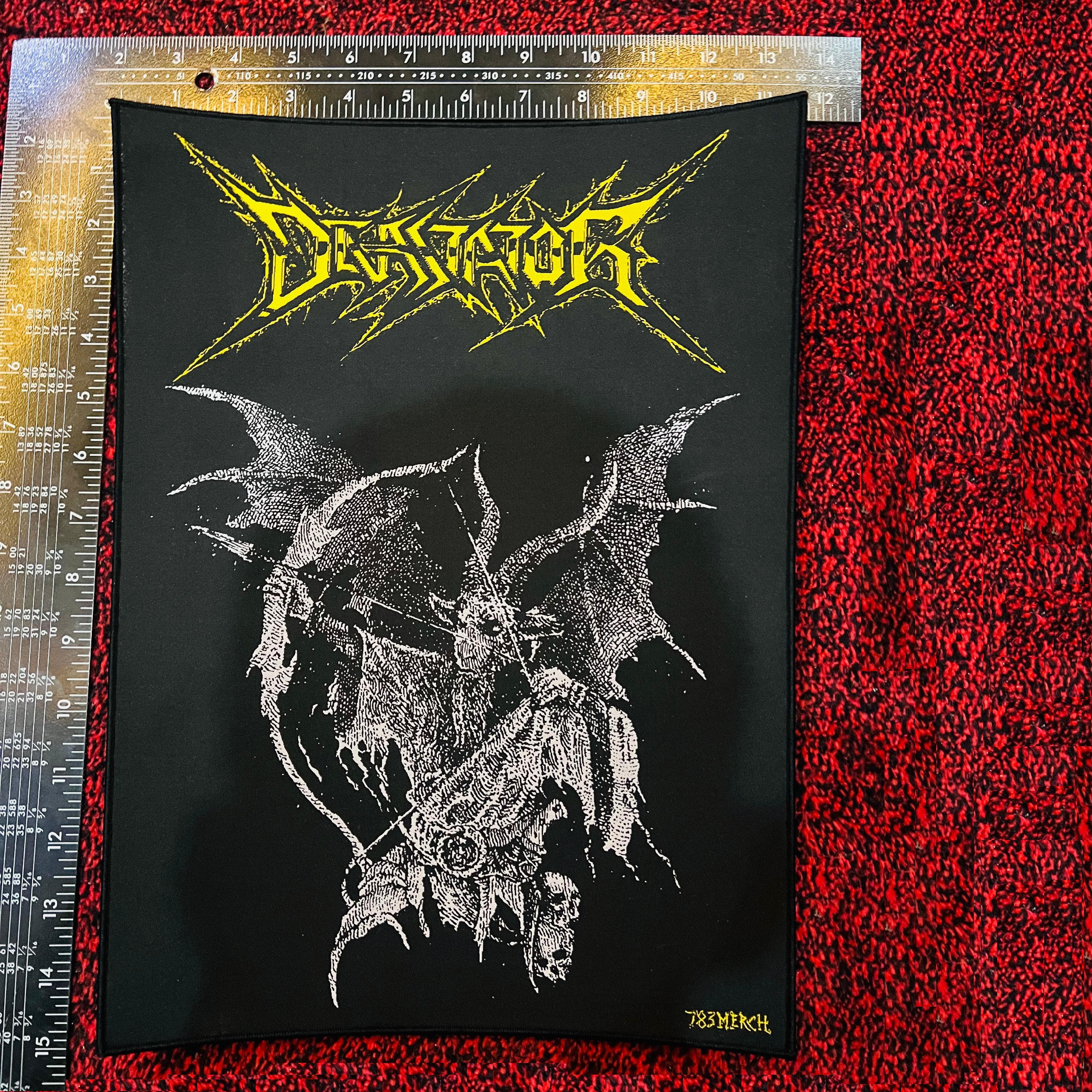 DEVASTATOR - Fallen Angel - Woven Backpatch