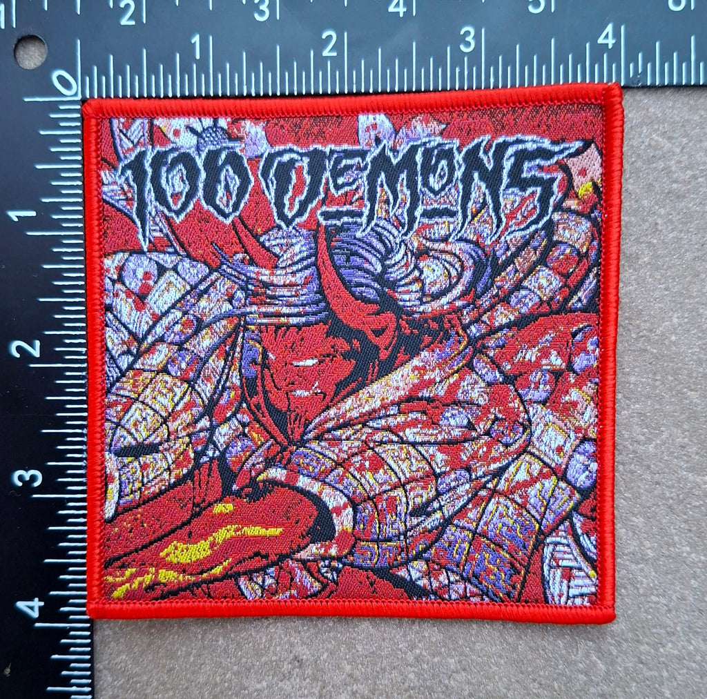 100 DEMONS - Selftitled - Woven Patch