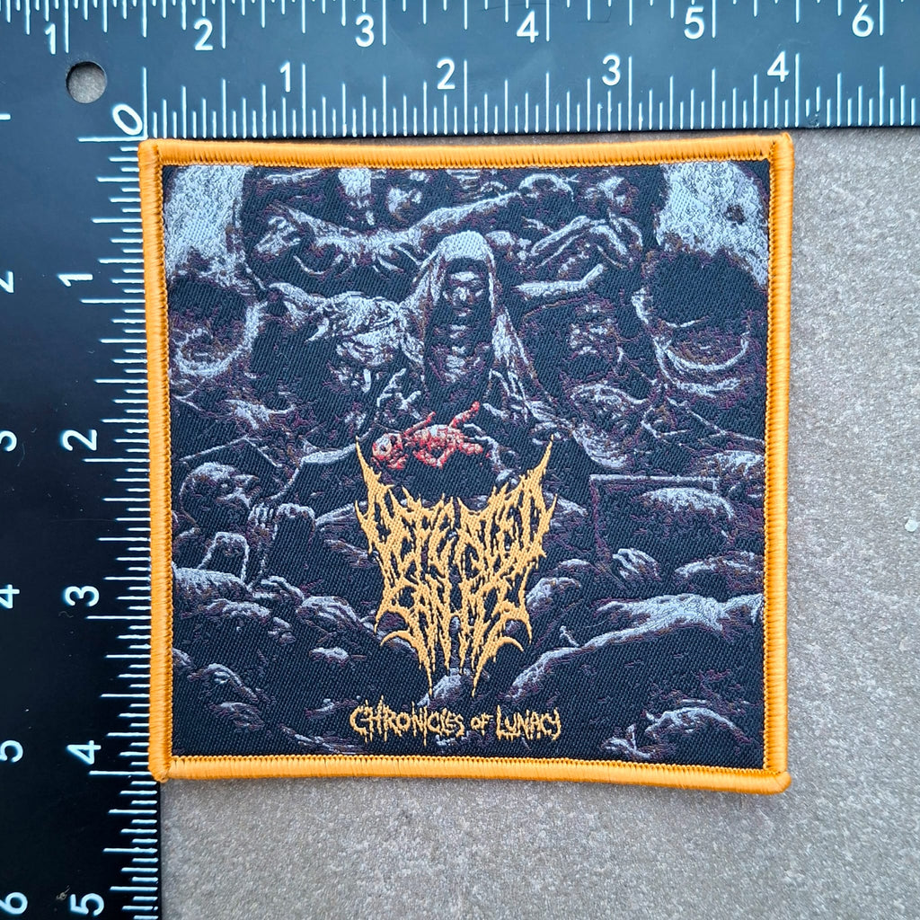 DEFEATED SANITY - Chronicles Of Lunacy - Woven Patch