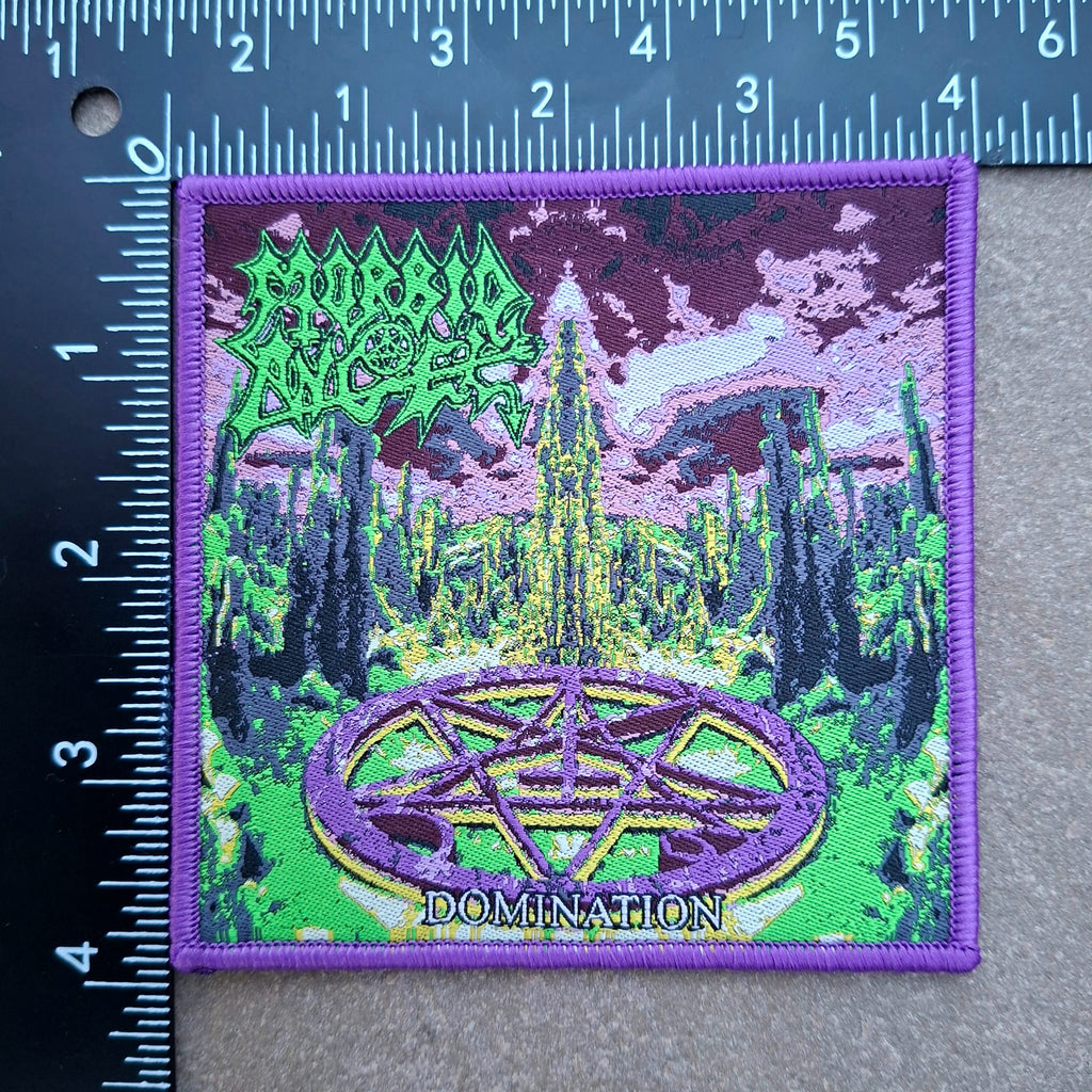 MORBID ANGEL - Domination - Woven Patch