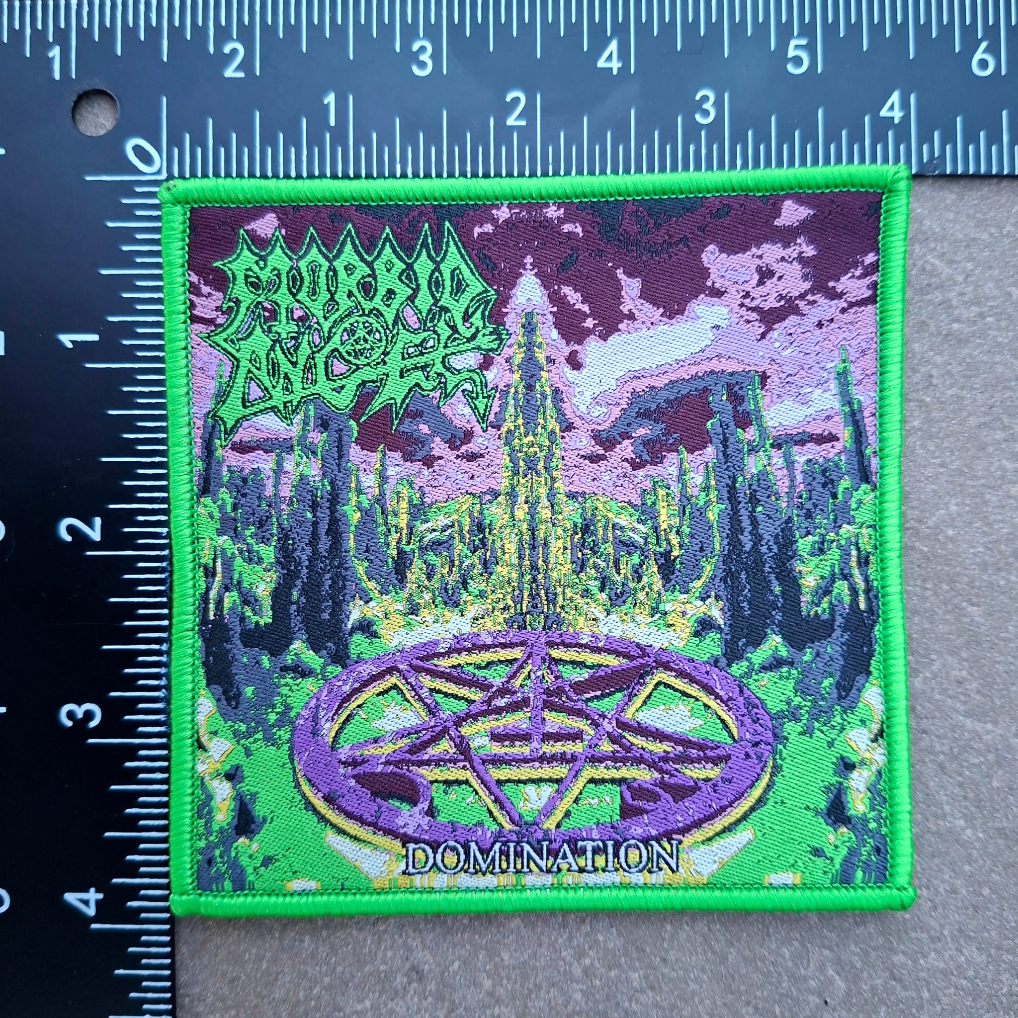 MORBID ANGEL - Domination - Woven Patch