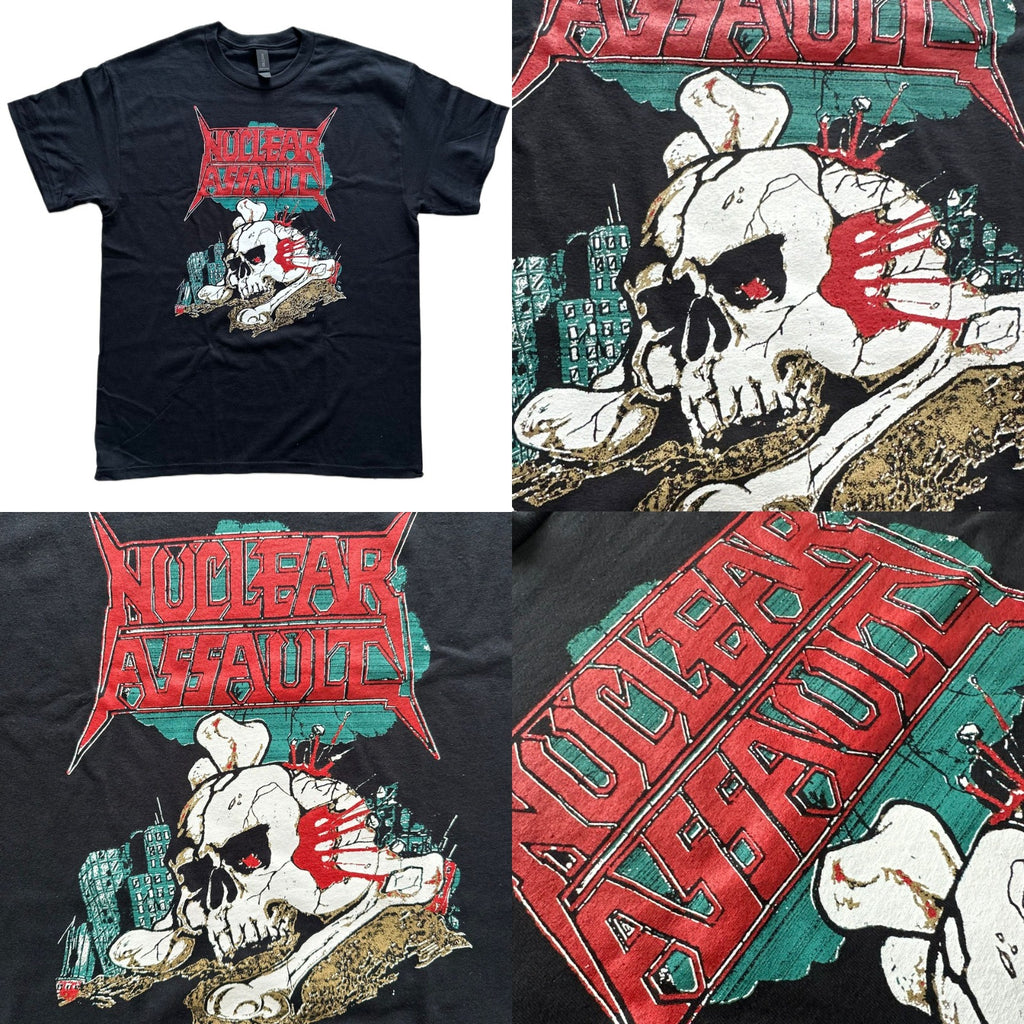 NUCLEAR ASSAULT - Handle With Care - 1991 Japan Tour - T-SHIRT
