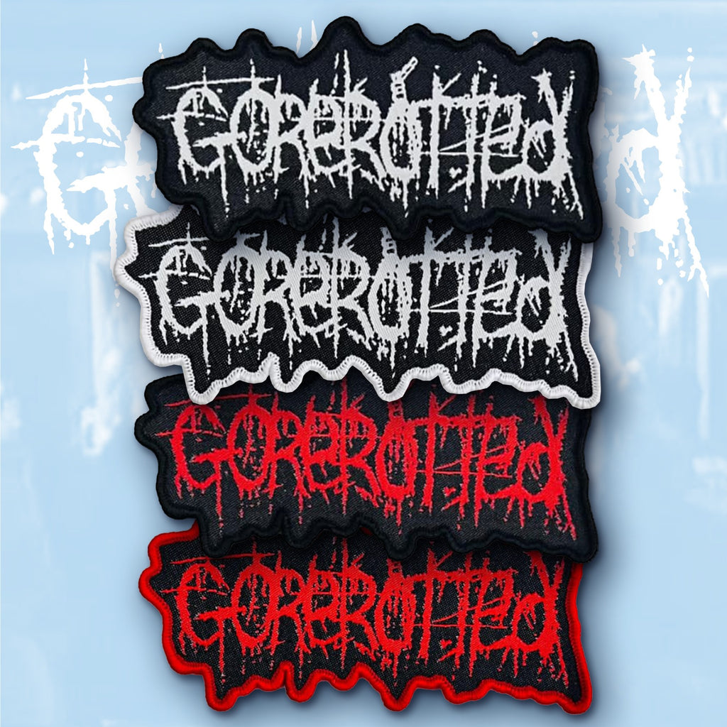 GOREROTTED - Logo Shaped Woven Patch