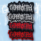 GOREROTTED - Logo Shaped Woven Patch