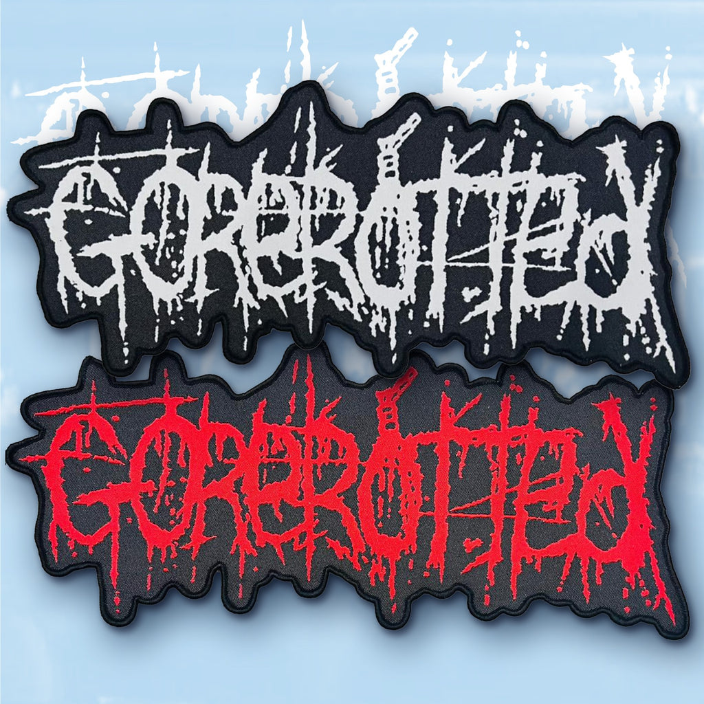 GOREROTTED  - Logo - Oversized Woven Patch