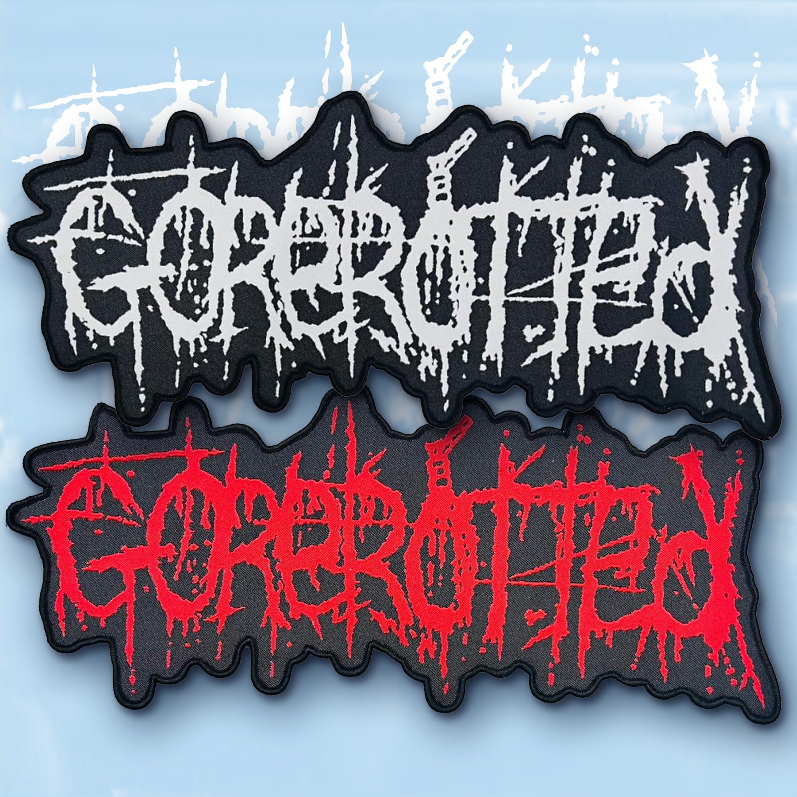 GOREROTTED  - Logo - Oversized Woven Patch