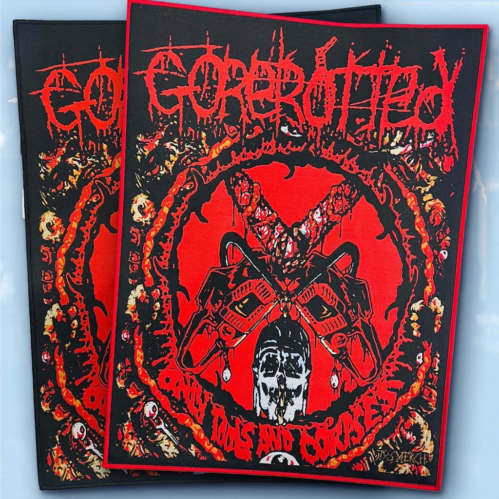 GOREROTTED - Only Tools and Corpses - Woven Backpatch