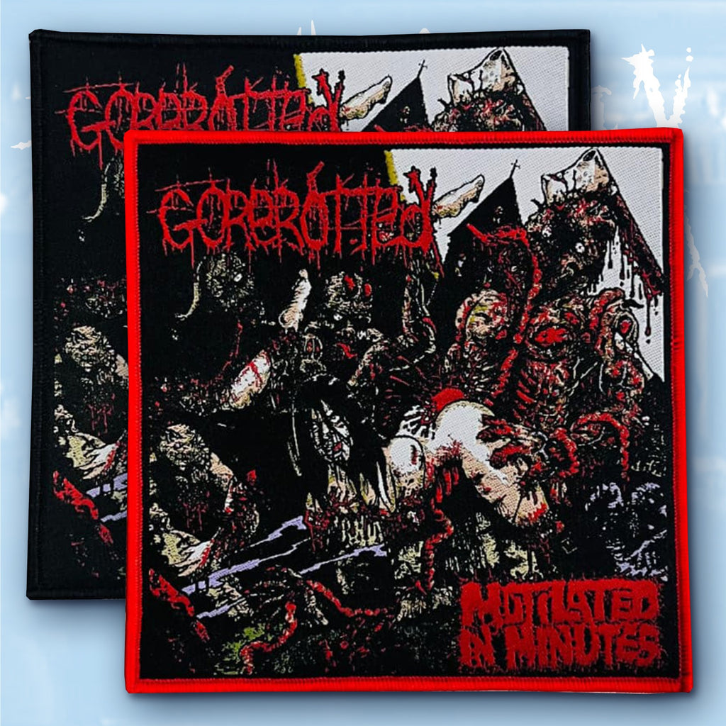 GOREROTTED - Mutilated in Minutes - Woven Patch