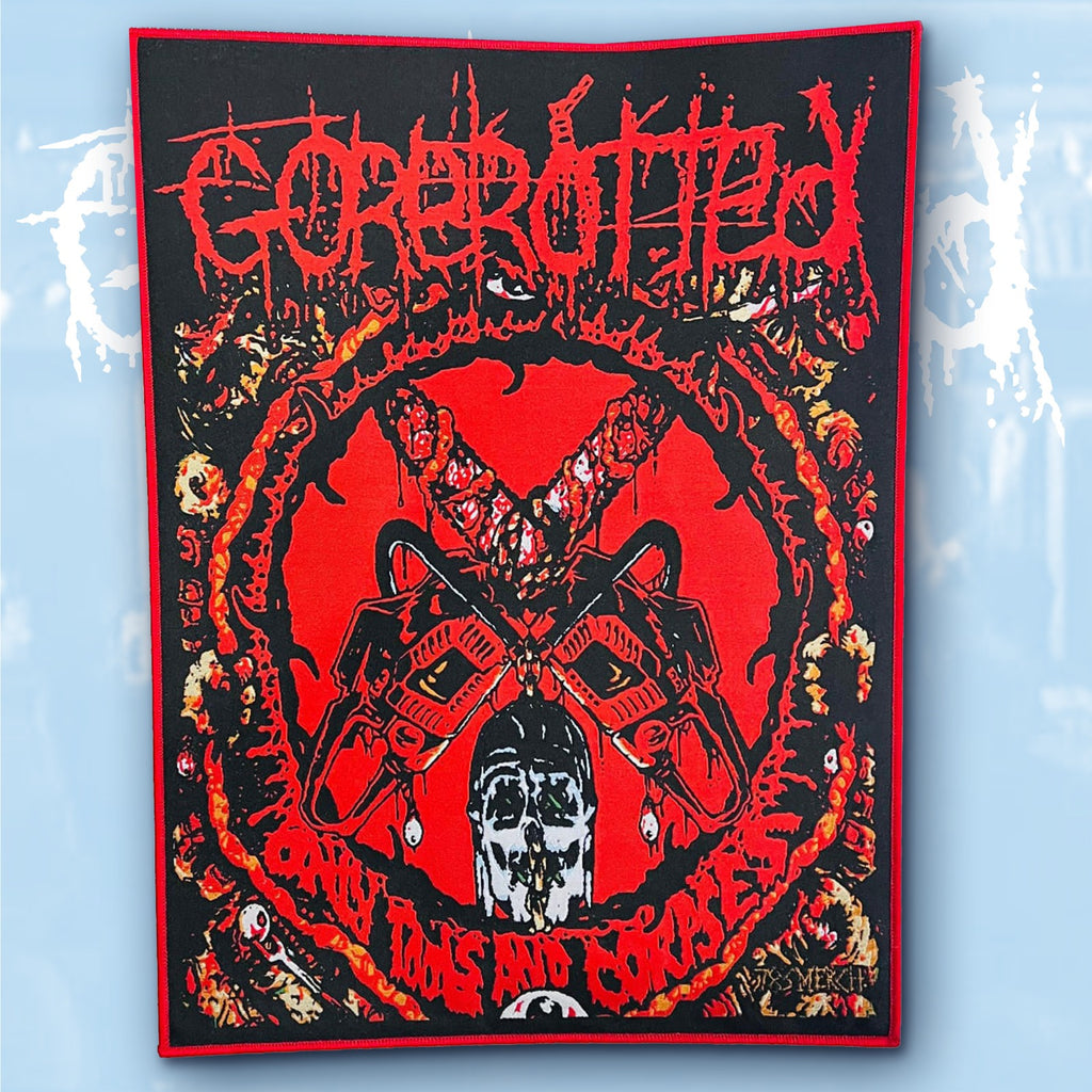 GOREROTTED - Only Tools and Corpses - Woven Backpatch