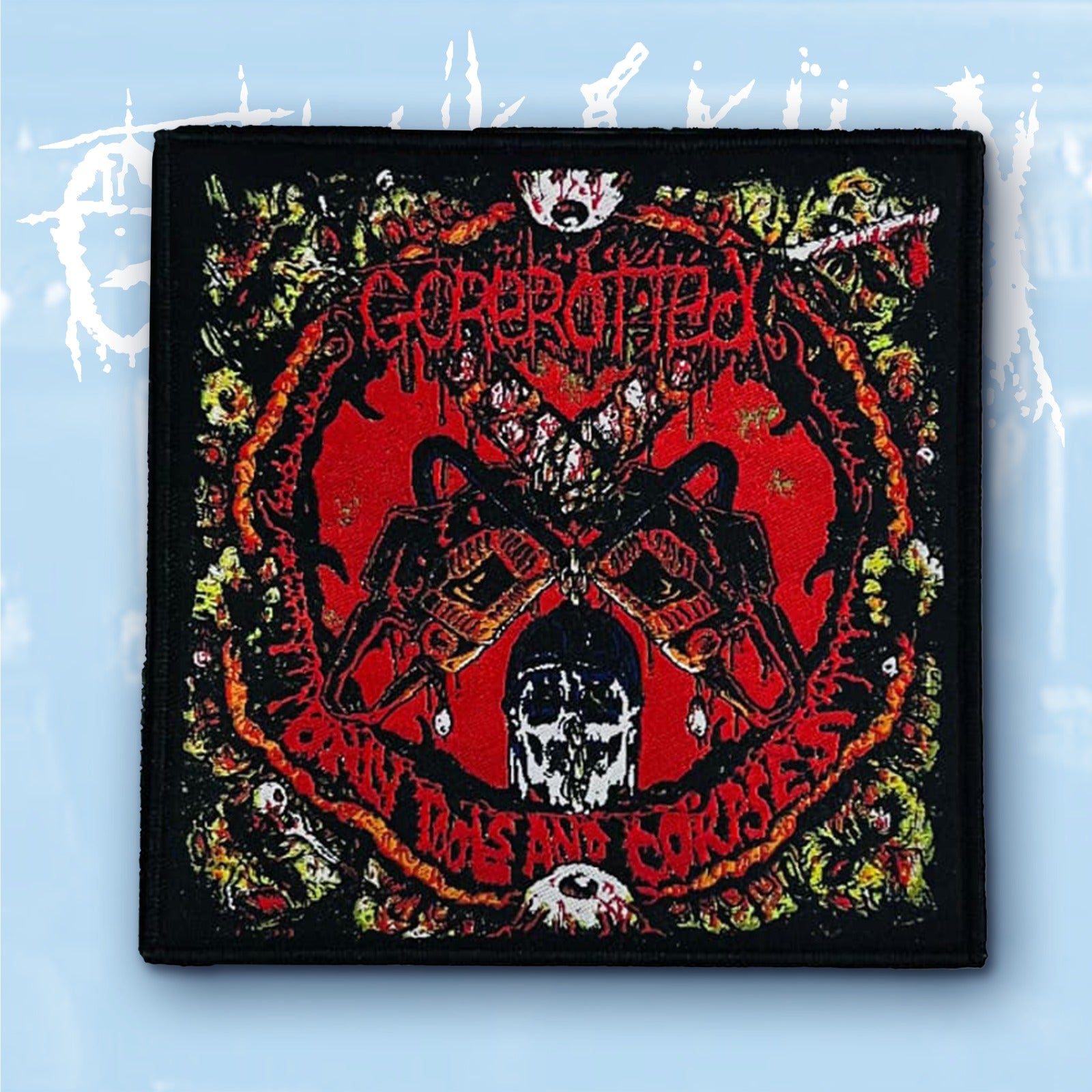GOREROTTED - Only Tools and Corpses - Woven Patch