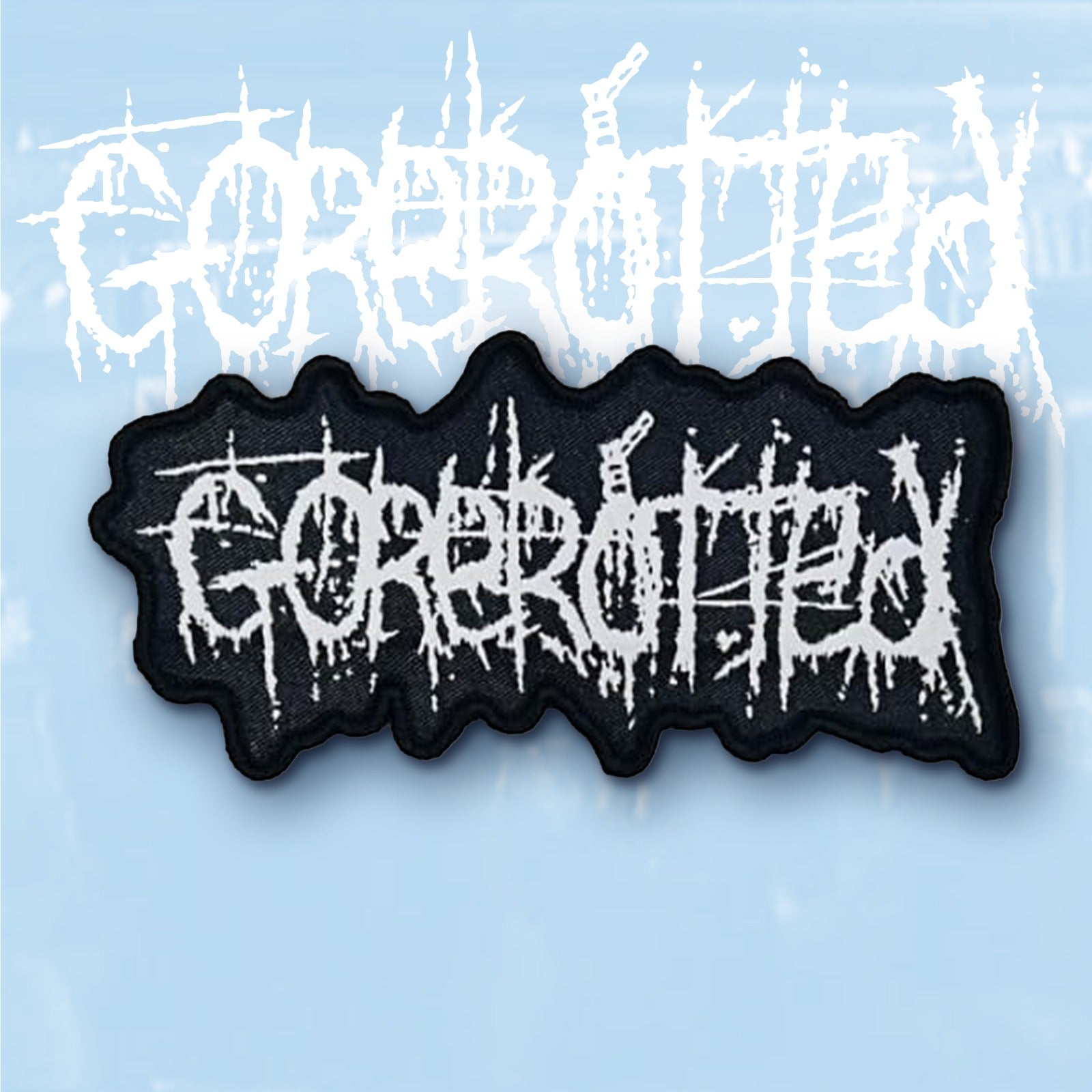 GOREROTTED - Logo Shaped Woven Patch