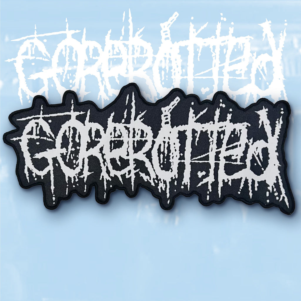 GOREROTTED  - Logo - Oversized Woven Patch