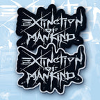 EXTINCTION OF MANKIND - Logo - Woven Patch