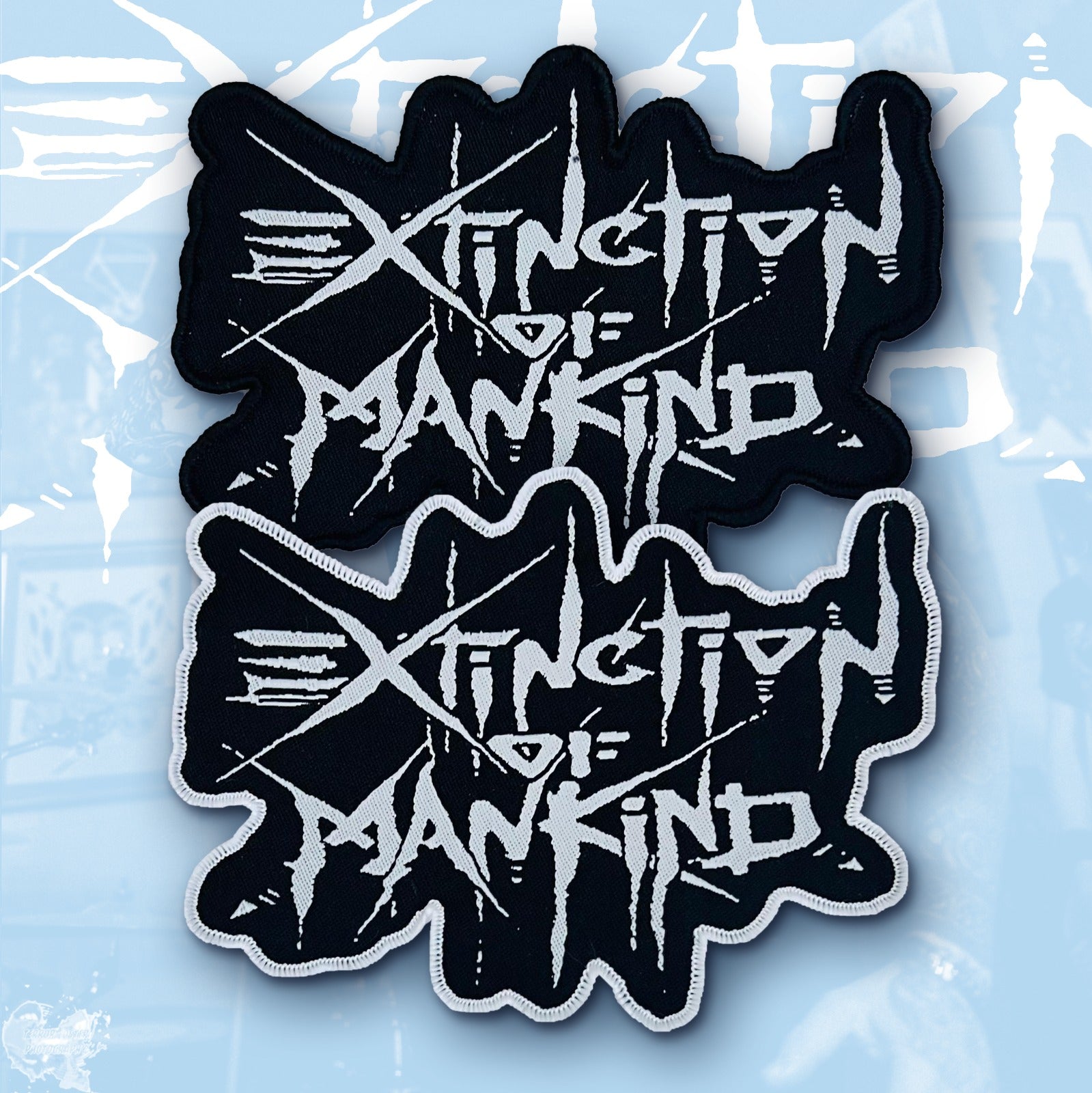 EXTINCTION OF MANKIND - Logo - Woven Patch