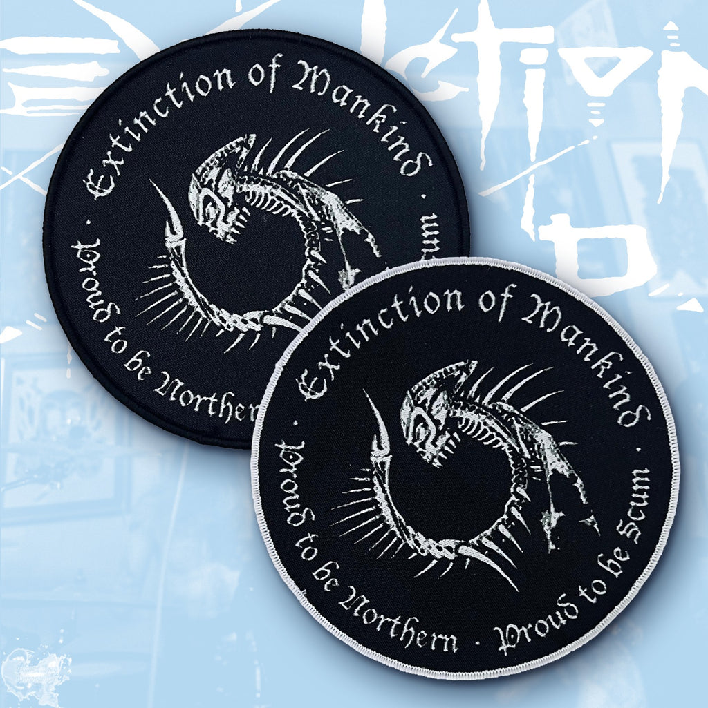EXTINCTION OF MANKIND - Proud to be Northern - Proud to be Scum - Woven Patch