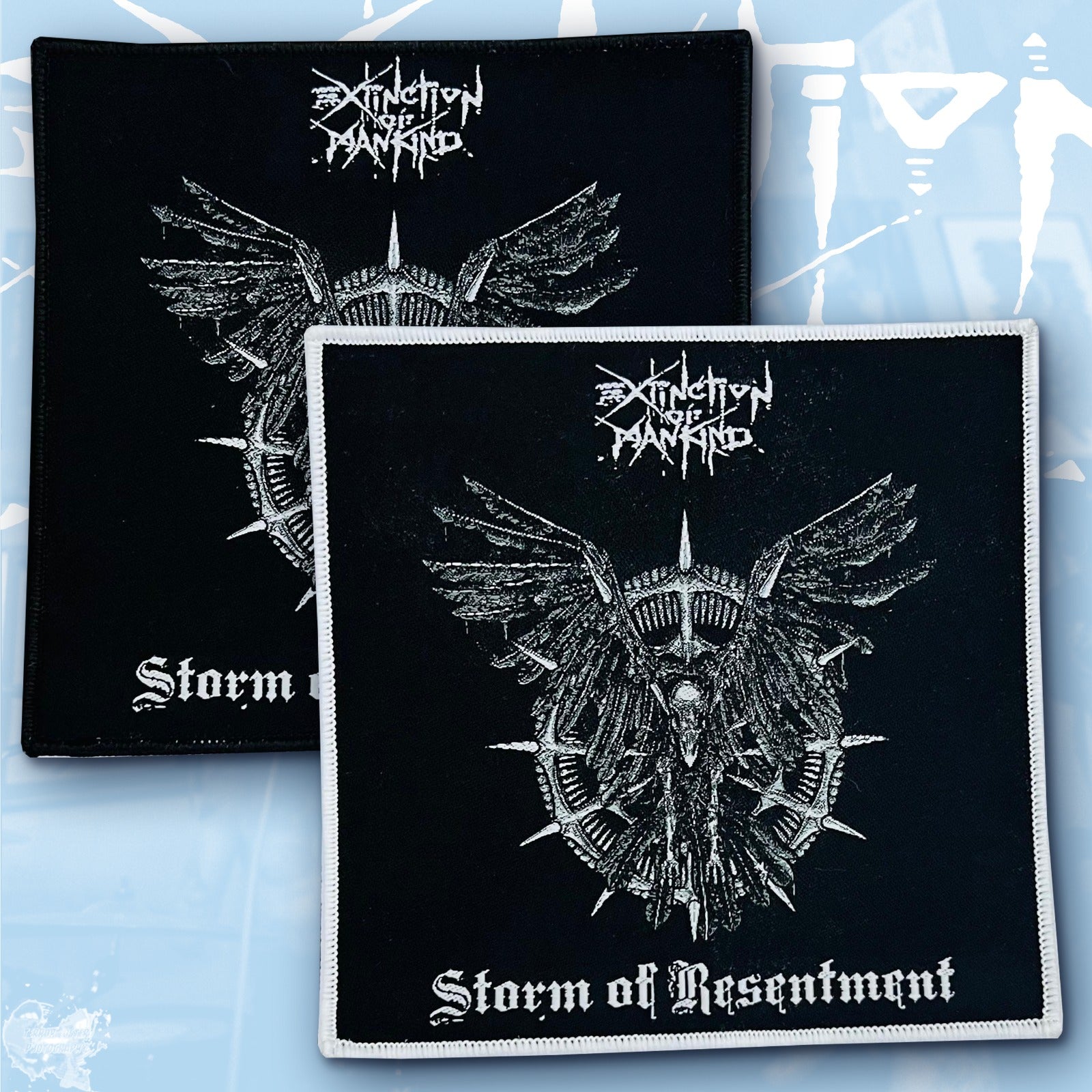 EXTINCTION OF MANKIND - Storm of Resentment - Woven Patch