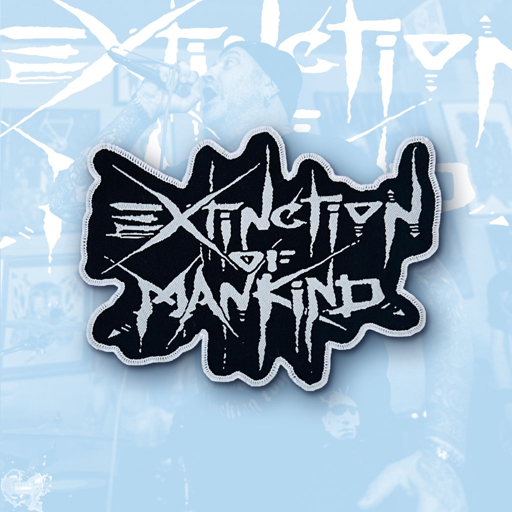 EXTINCTION OF MANKIND - Logo - Woven Patch