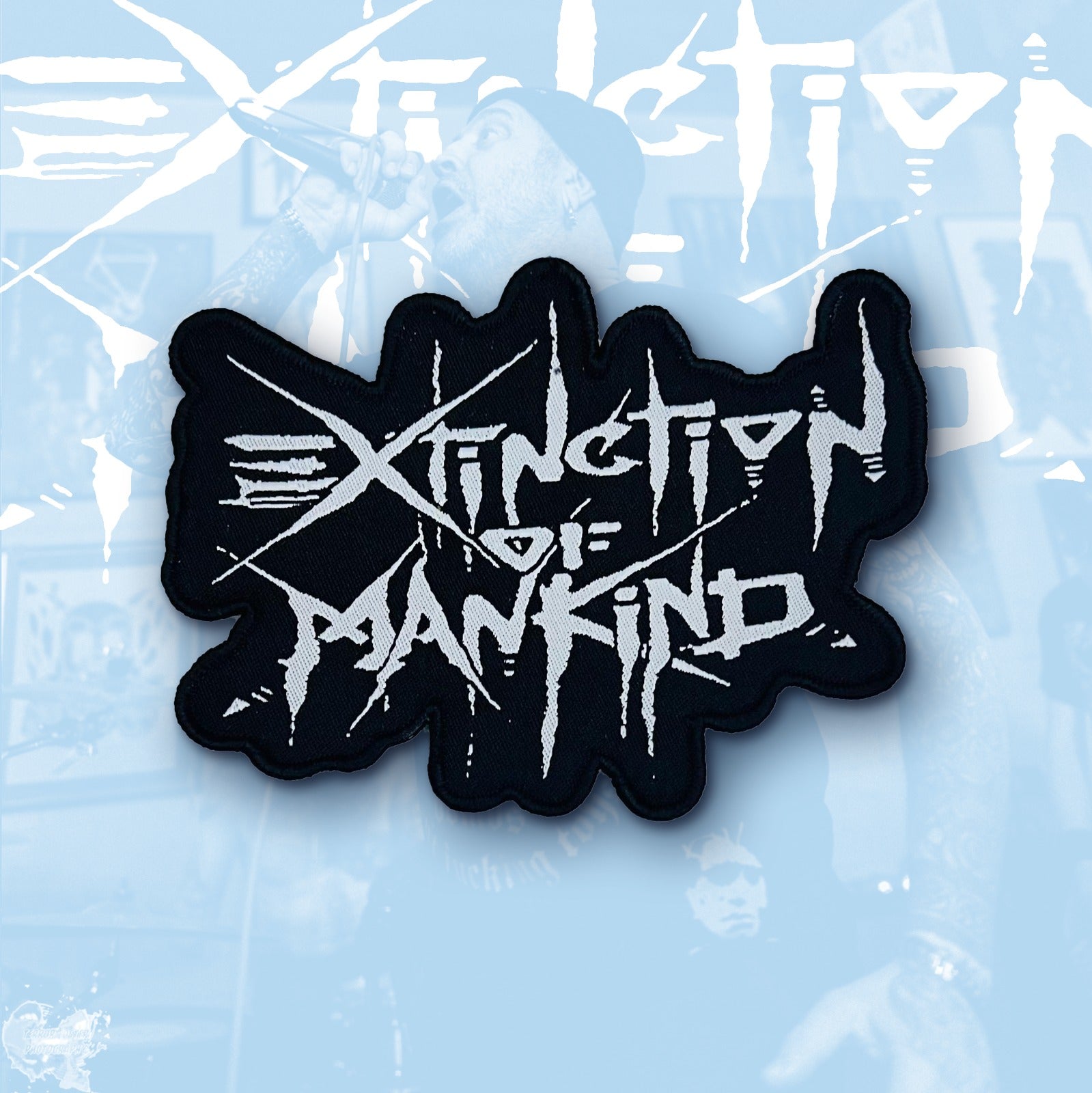 EXTINCTION OF MANKIND - Logo - Woven Patch