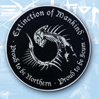 EXTINCTION OF MANKIND - Proud to be Northern - Proud to be Scum - Woven Backpatch