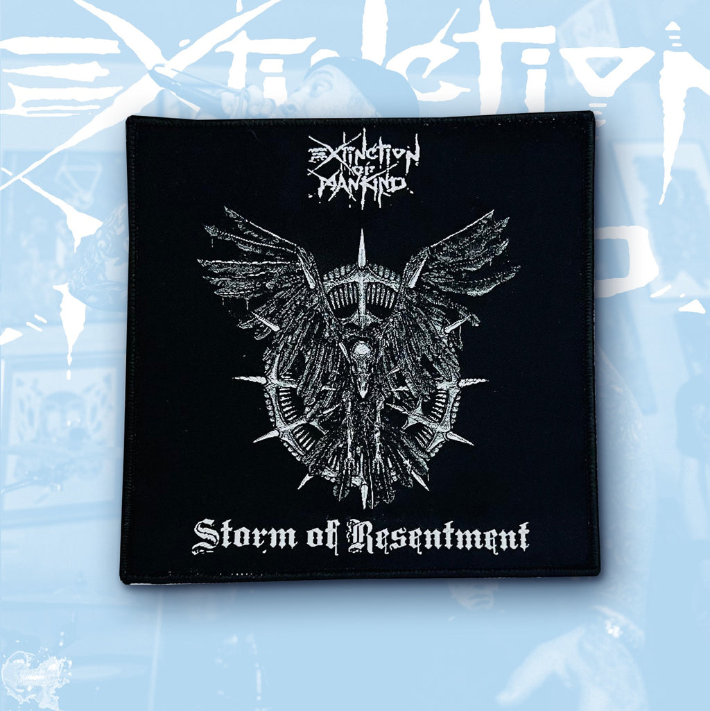 EXTINCTION OF MANKIND - Storm of Resentment - Woven Patch